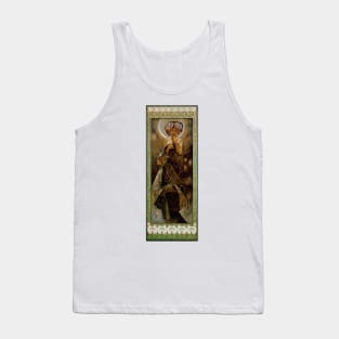 Clair De Lune by Alphonse Mucha Tank Top